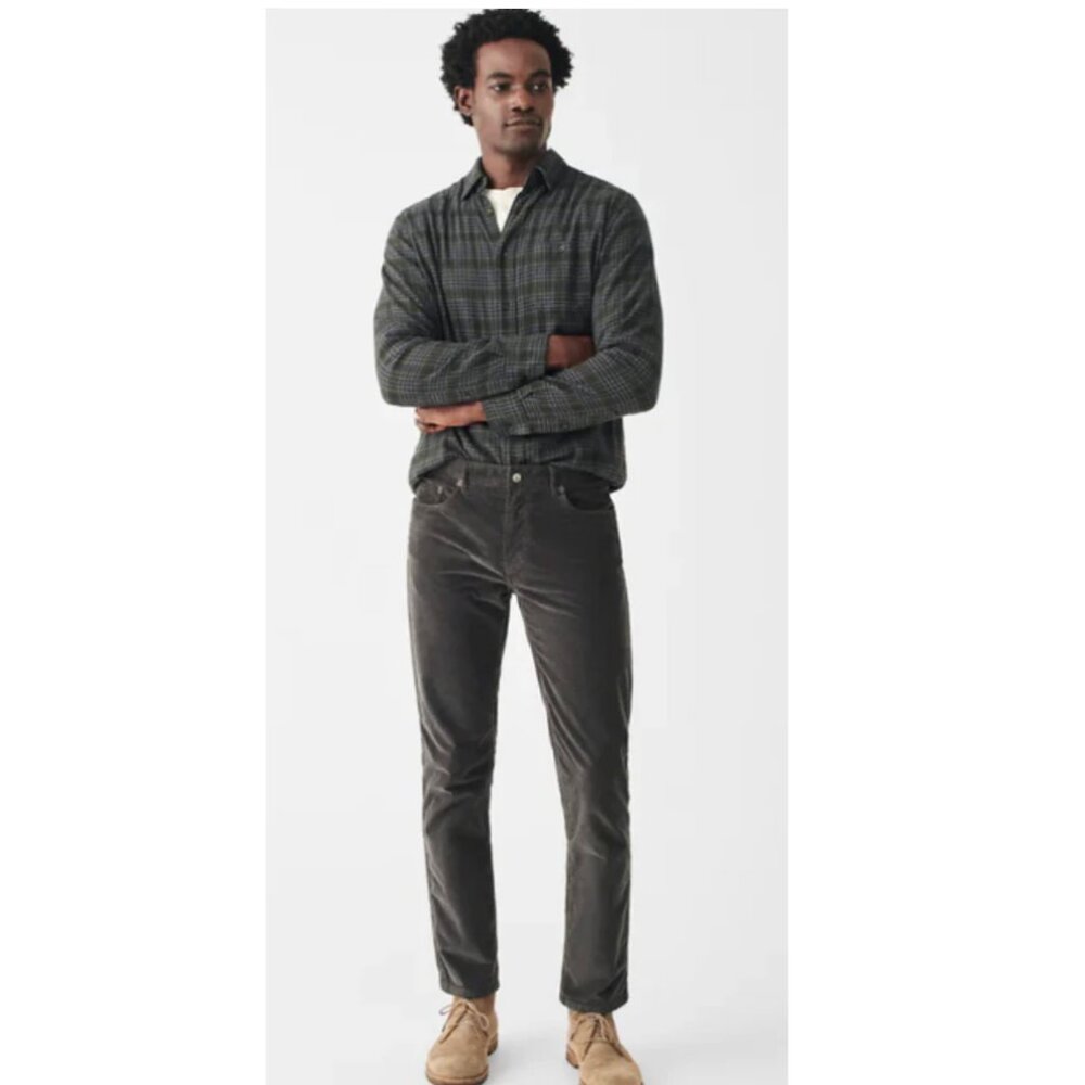 Faherty 5 Pocket Cord in Washed Black | Size 34 - Picture 2 of 10